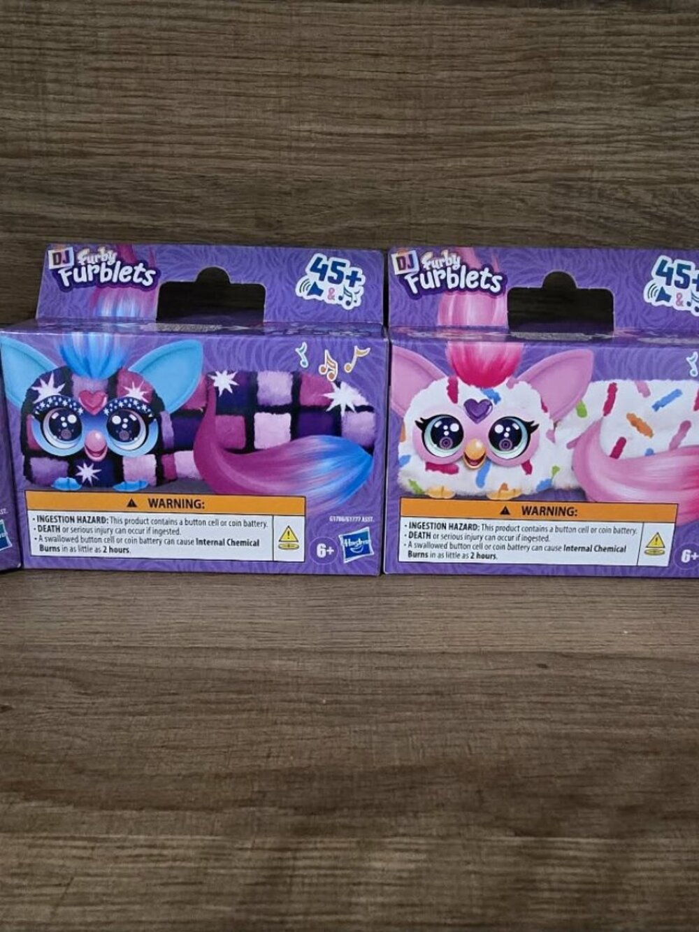 Furby Furblets Electronic Mini Plush Lot of 4 - Rain-Bow-Kat, Dis-Co-Dazz & More